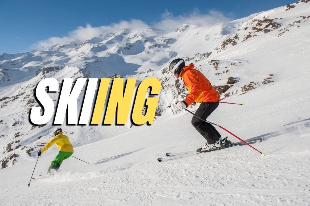 Skiing in Manali